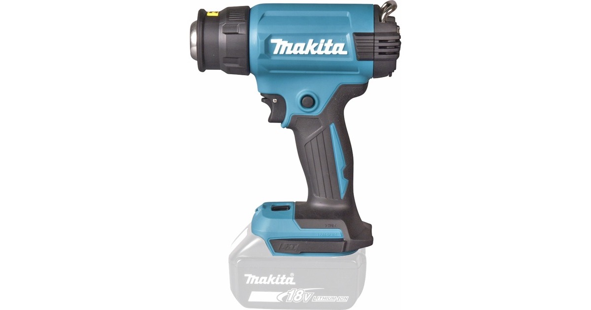 Makita Akku-Heißluftgebläse DHG181ZK, 18Volt(blau/schwarz, ohne Akku und Ladegerät, im Koffer)
