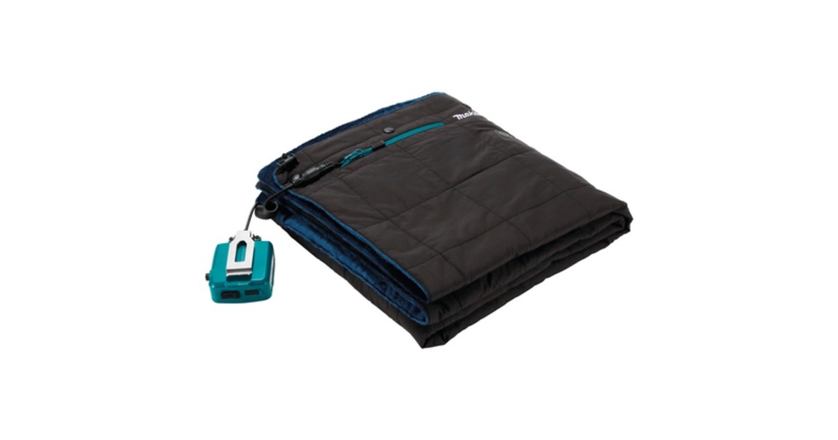 Makita Akku-Heizdecke DCB200A, 70 x 140 cm(schwarz/blau, ohne Akku und Ladegerät) Makita Akku-Heizdecke DCB200A, 70 x 140 cm(schwarz/blau, ohne Akku und Ladegerät)