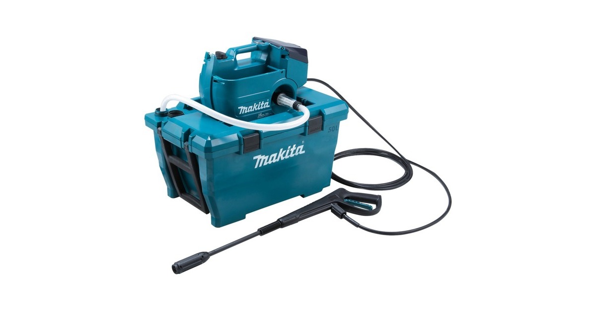 Makita Akku-Hochdruckreiniger DHW080ZK, 36Volt (2x18V)(blau/schwarz, ohne Akku und Ladegerät)