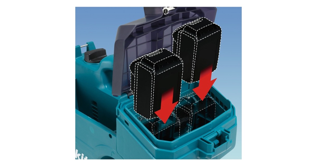 Makita Akku-Hochdruckreiniger DHW080ZK, 36Volt (2x18V)(blau/schwarz, ohne Akku und Ladegerät)