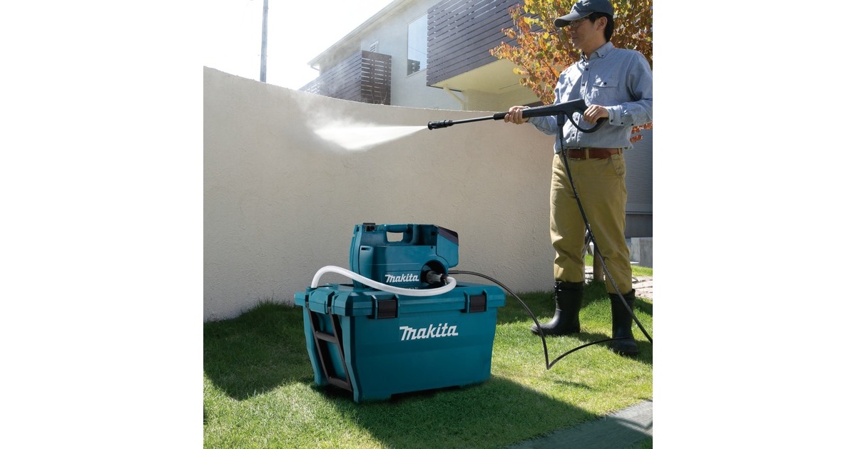 Makita Akku-Hochdruckreiniger DHW080ZK, 36Volt (2x18V)(blau/schwarz, ohne Akku und Ladegerät)