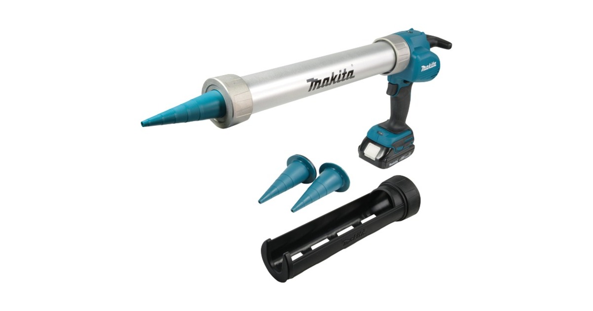 Makita Akku-Kartuschenpistole DCG180RYEX, 18Volt(blau/schwarz, 2x Li-Ion-Akku 1,5Ah)
