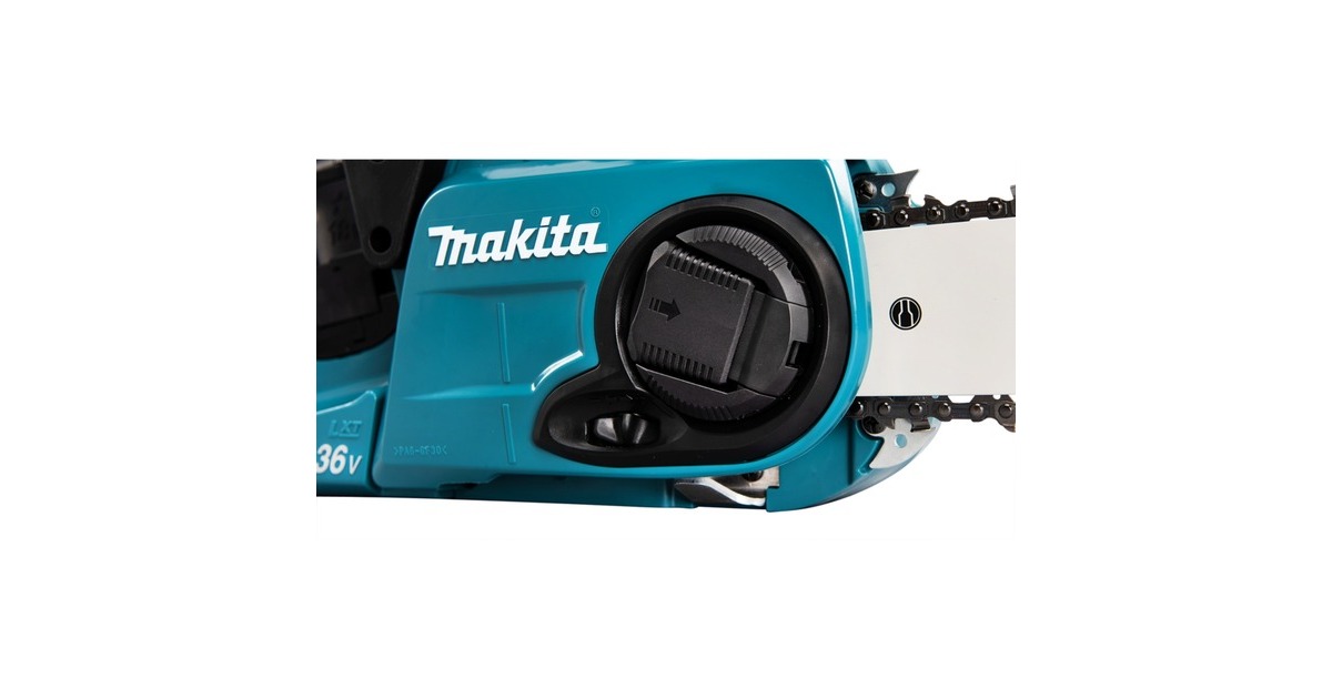 Makita Akku-Kettensäge DUC353Z, 36Volt (2x18V), Elektro-Kettensäge(blau/schwarz, ohne Akku und Ladegerät)