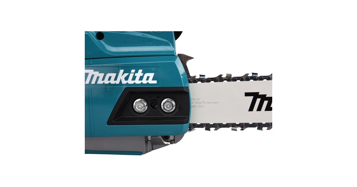 Makita Akku-Kettensäge UC011GT101 XGT, 40Volt, Elektro-Kettensäge(blau/schwarz, Li-Ion XGT Akku 5,0Ah)