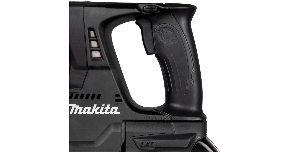 Makita Akku-Kombi-/ Bohrhammer DHR243RTJB, 18Volt, Sonderfarbe(schwarz, 2x Li-Ion-Akku 5,0 Ah, in MAKPAC Gr.4)