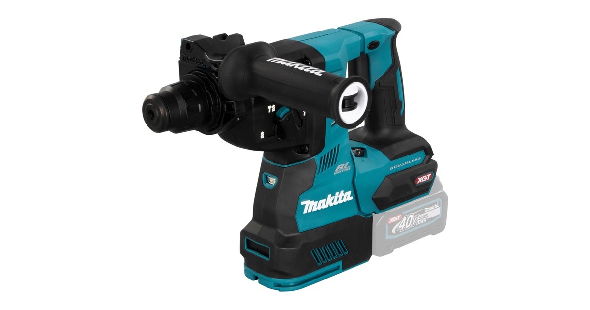 Makita Akku-Kombihammer HR003GZ XGT, 40Volt, Bohrhammer(blau/schwarz, ohne Akku und Ladegerät)