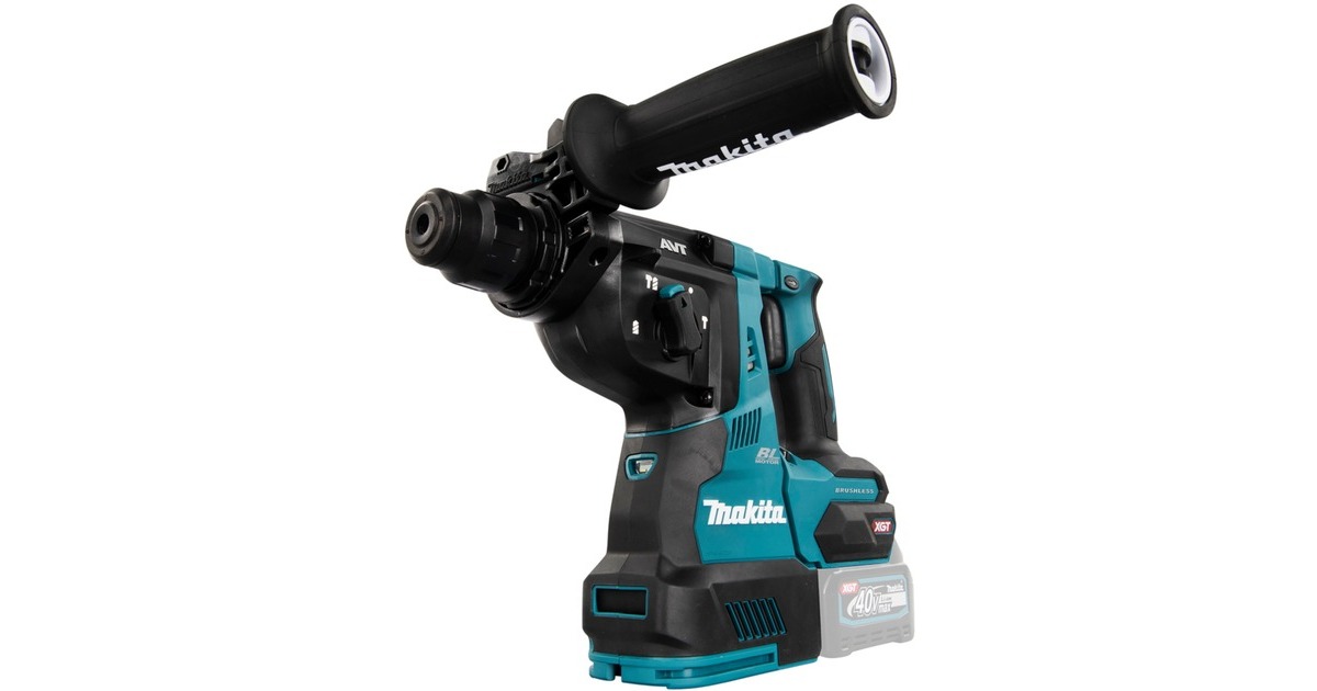 Makita Akku-Kombihammer HR003GZ XGT, 40Volt, Bohrhammer(blau/schwarz, ohne Akku und Ladegerät)