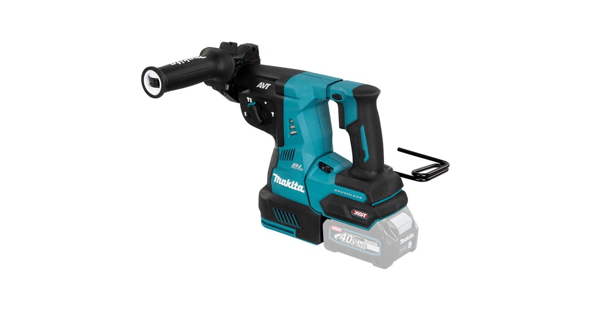 Makita Akku-Kombihammer HR003GZ XGT, 40Volt, Bohrhammer(blau/schwarz, ohne Akku und Ladegerät)