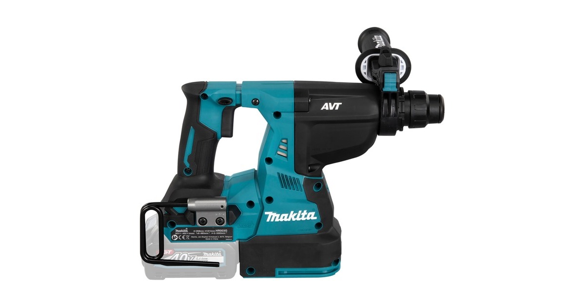 Makita Akku-Kombihammer HR003GZ XGT, 40Volt, Bohrhammer(blau/schwarz, ohne Akku und Ladegerät)