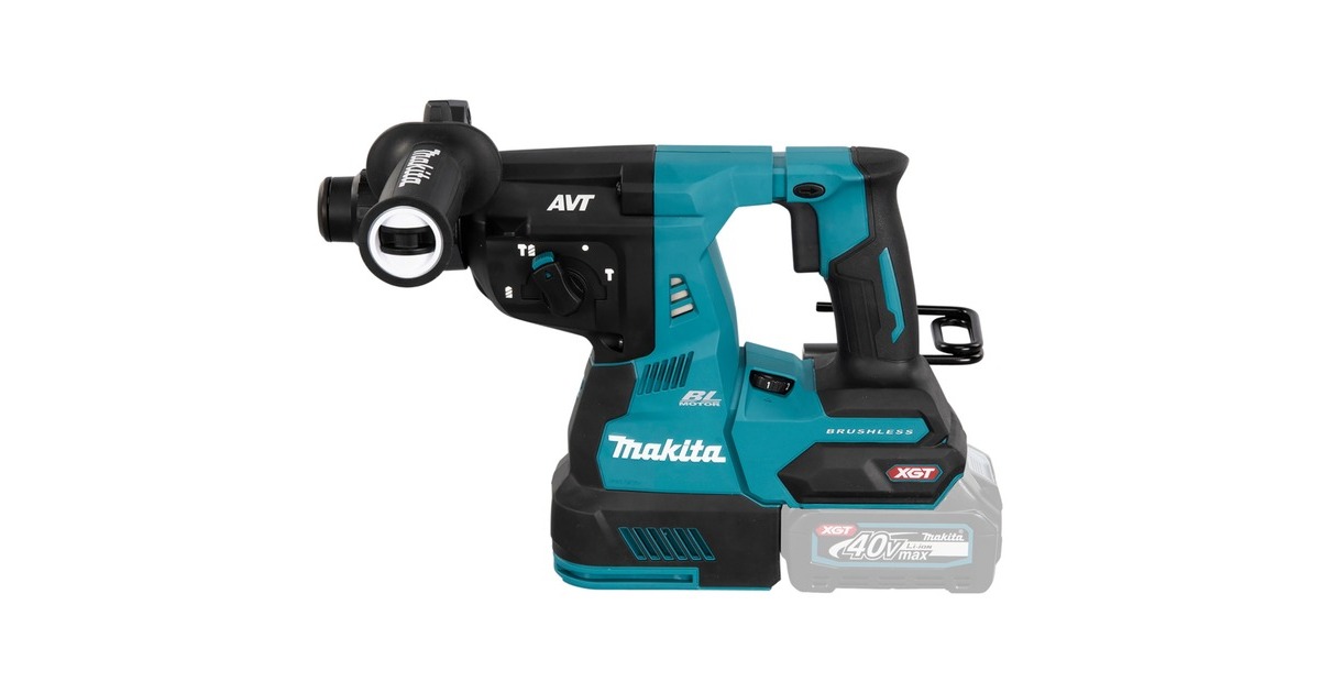 Makita Akku-Kombihammer HR003GZ XGT, 40Volt, Bohrhammer(blau/schwarz, ohne Akku und Ladegerät)
