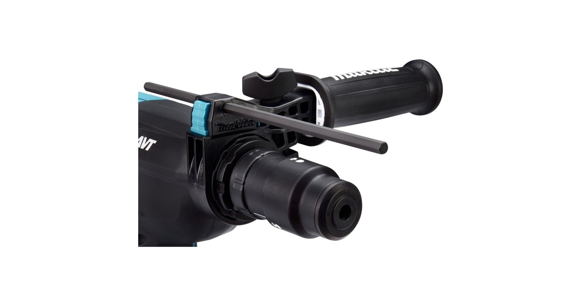 Makita Akku-Kombihammer HR004GM201 XGT, 40Volt, Bohrhammer(blau/schwarz, 2x Li-Ionen Akku 4Ah, MAKPAC)