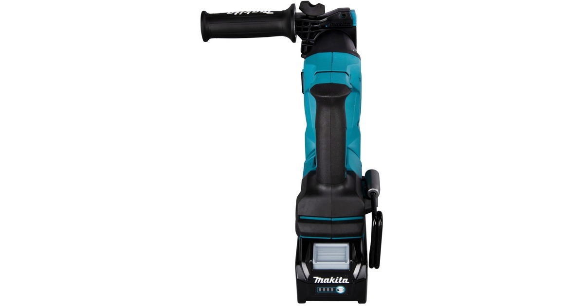 Makita Akku-Kombihammer HR004GM201 XGT, 40Volt, Bohrhammer(blau/schwarz, 2x Li-Ionen Akku 4Ah, MAKPAC)