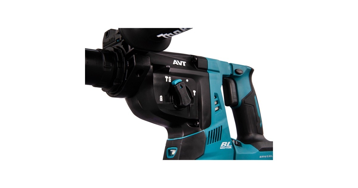 Makita Akku-Kombihammer HR004GZ XGT, 40Volt, Bohrhammer(blau/schwarz, ohne Akku und Ladegerät)