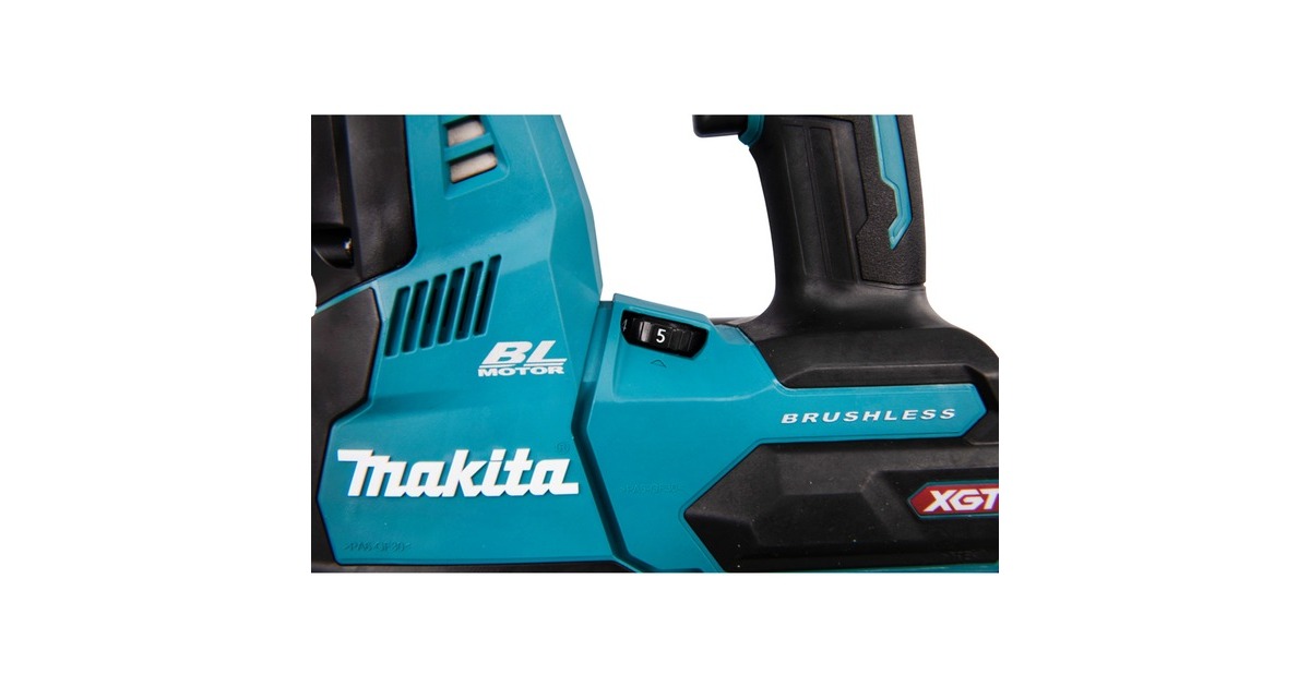 Makita Akku-Kombihammer HR004GZ XGT, 40Volt, Bohrhammer(blau/schwarz, ohne Akku und Ladegerät)
