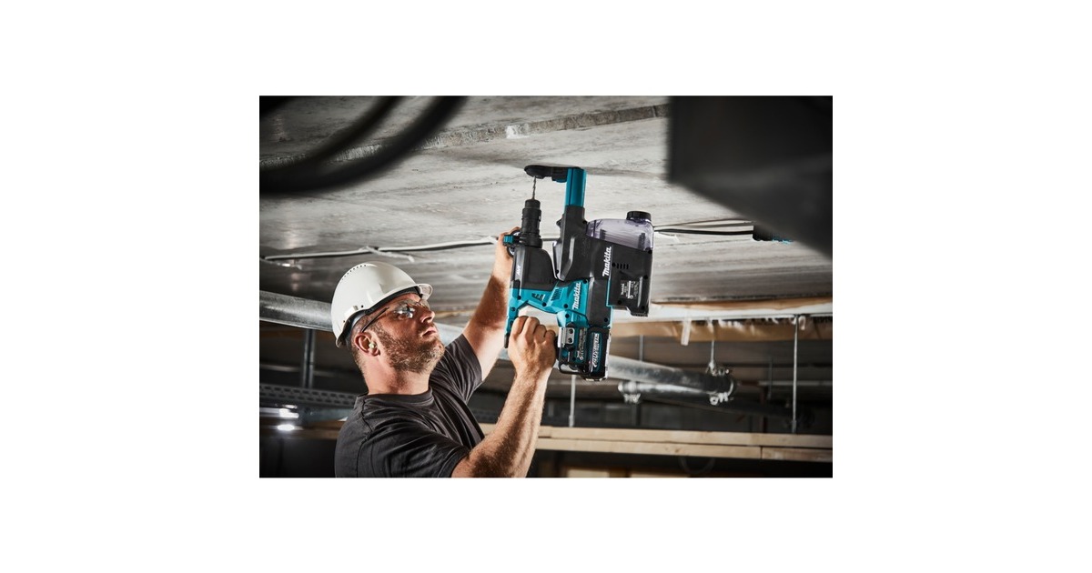 Makita Akku-Kombihammer HR004GZ XGT, 40Volt, Bohrhammer(blau/schwarz, ohne Akku und Ladegerät)