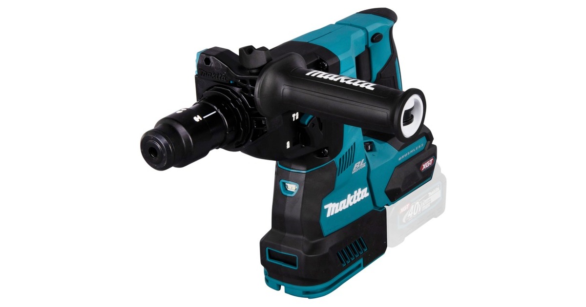 Makita Akku-Kombihammer HR004GZ XGT, 40Volt, Bohrhammer(blau/schwarz, ohne Akku und Ladegerät)