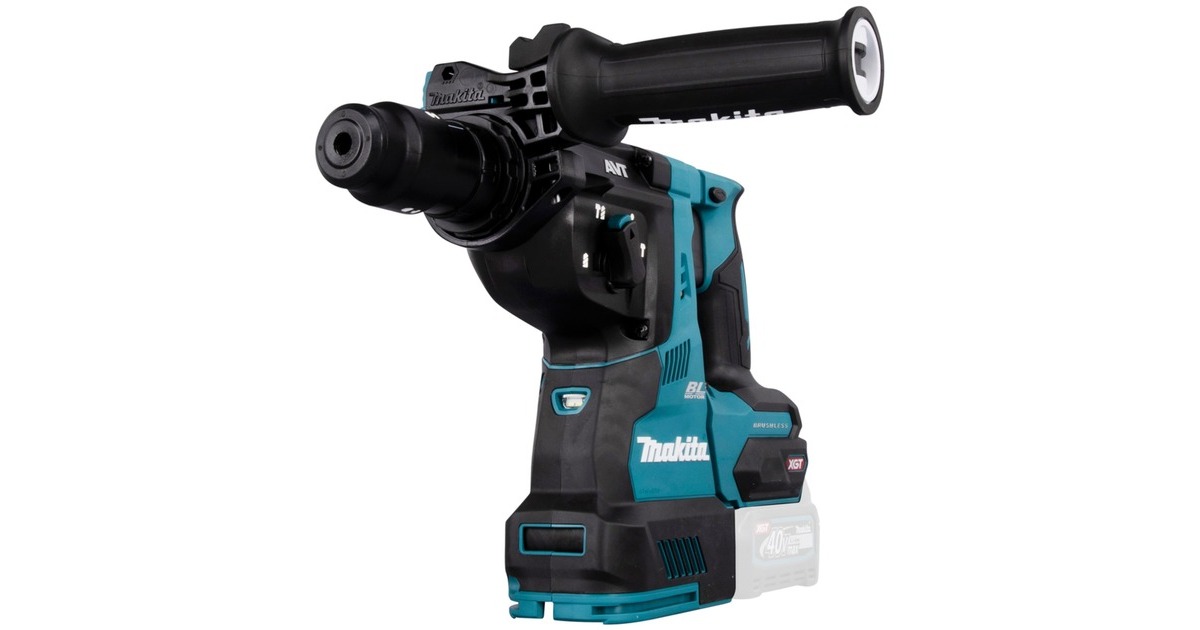 Makita Akku-Kombihammer HR004GZ XGT, 40Volt, Bohrhammer(blau/schwarz, ohne Akku und Ladegerät)