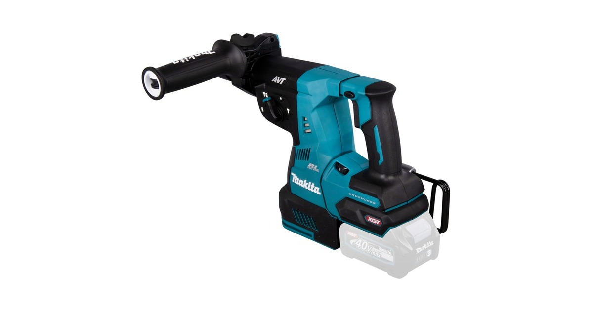 Makita Akku-Kombihammer HR004GZ XGT, 40Volt, Bohrhammer(blau/schwarz, ohne Akku und Ladegerät)