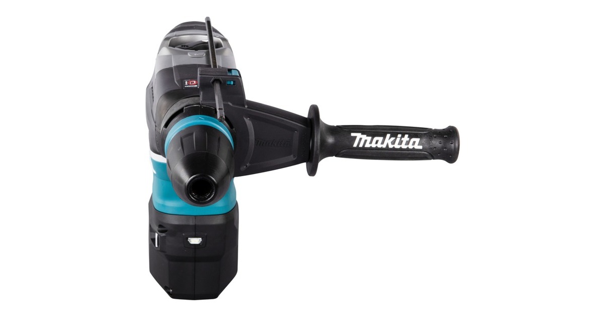 Makita Akku-Kombihammer HR005GM202 XGT, SDS-max, 40Volt, Bohrhammer(blau/schwarz, 2x Li-Ion Akku 4Ah, Koffer)