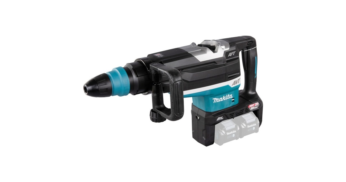 Makita Akku-Kombihammer HR006GZ XGT, SDS-max, 80Volt (2x40V), Bohrhammer(blau/schwarz, ohne Akku und Ladegerät)