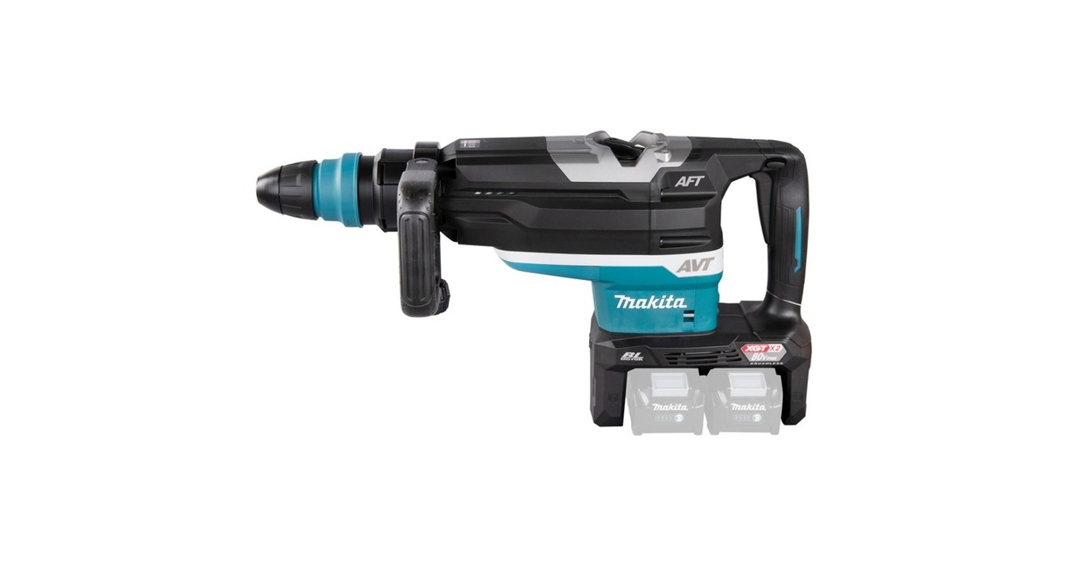 Makita Akku-Kombihammer HR006GZ XGT, SDS-max, 80Volt (2x40V), Bohrhammer(blau/schwarz, ohne Akku und Ladegerät)