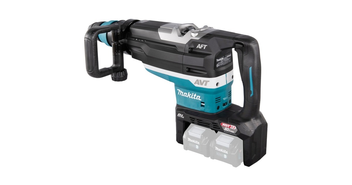 Makita Akku-Kombihammer HR006GZ XGT, SDS-max, 80Volt (2x40V), Bohrhammer(blau/schwarz, ohne Akku und Ladegerät)