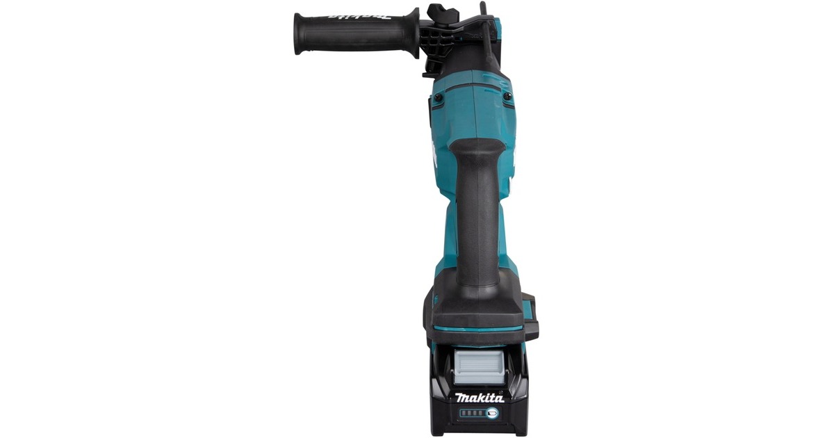 Makita Akku-Kombihammer HR007GM201 XGT, 40Volt, Bohrhammer(blau/schwarz, 2x Li-Ion Akku 4,0Ah)