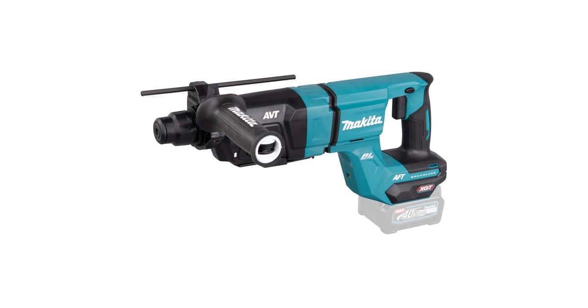 Makita Akku-Kombihammer HR007GZ XGT, 40Volt, Bohrhammer(blau/schwarz, ohne Akku und Ladegerät)