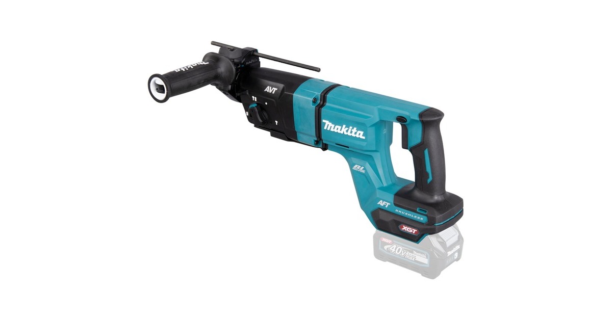 Makita Akku-Kombihammer HR007GZ XGT, 40Volt, Bohrhammer(blau/schwarz, ohne Akku und Ladegerät)