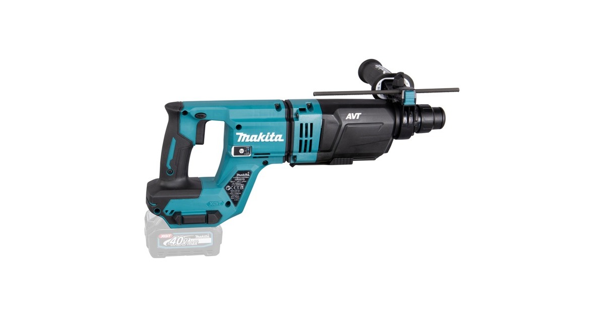 Makita Akku-Kombihammer HR007GZ XGT, 40Volt, Bohrhammer(blau/schwarz, ohne Akku und Ladegerät)