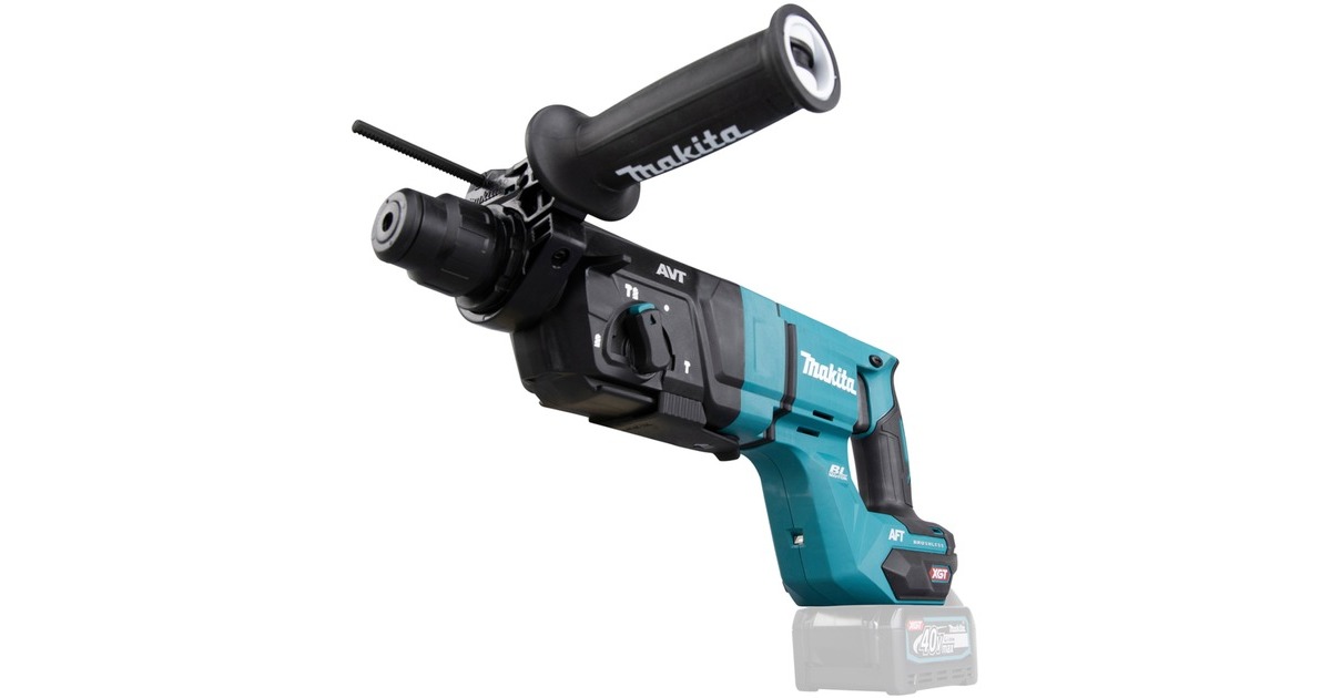 Makita Akku-Kombihammer HR007GZ XGT, 40Volt, Bohrhammer(blau/schwarz, ohne Akku und Ladegerät)
