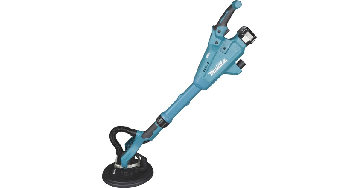 Makita Akku-Langhalsschleifer DSL801ZU, 18Volt, Wandschleifer(blau/schwarz, Bluetooth, ohne Akku und Ladegerät, inkl. WUT01) Makita Akku-Langhalsschleifer DSL801ZU, 18Volt, Wandschleifer(blau/schwarz, Bluetooth, ohne Akku und Ladegerät, inkl. WUT01)