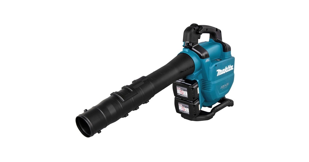 Makita Akku-Laubsauger/Laubbläser DUB363PT2V, 36Volt (2x18V)(blau/schwarz, 2x Li-Ion Akku 5,0Ah)