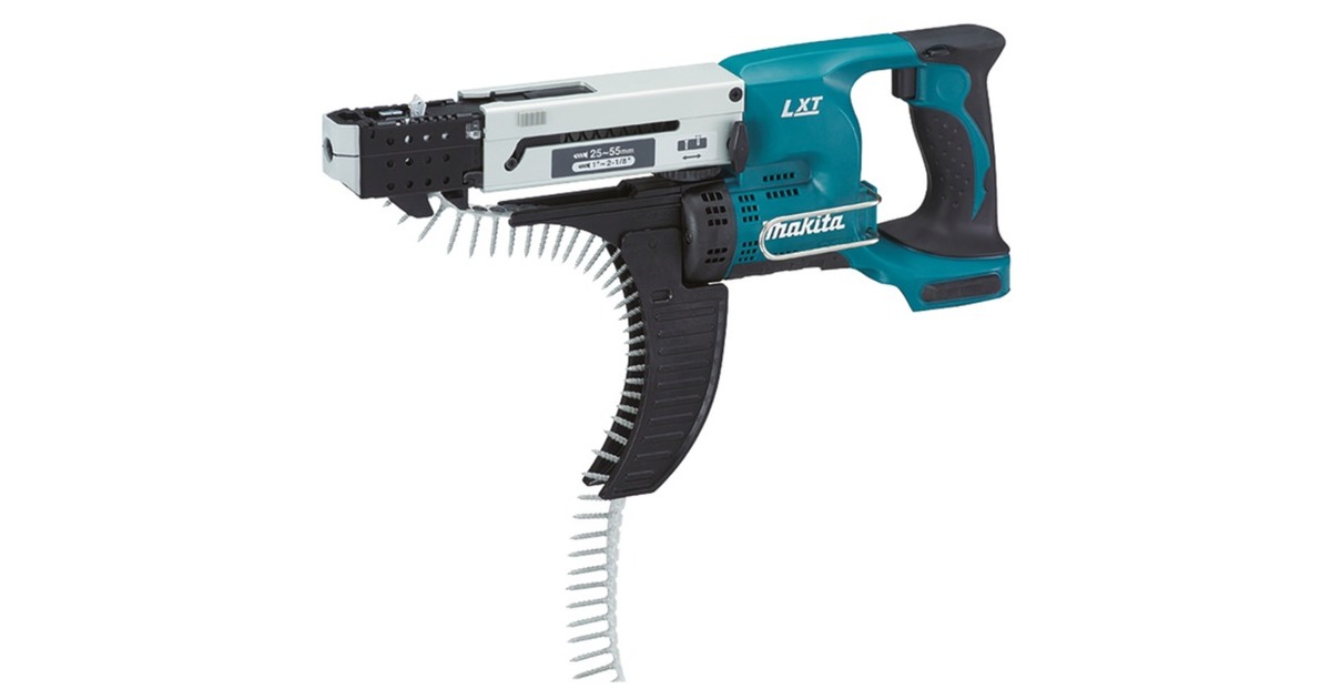 Makita Akku-Magazinschrauber DFR550Z, 18Volt(schwarz/blau, ohne Akku und Ladegerät)