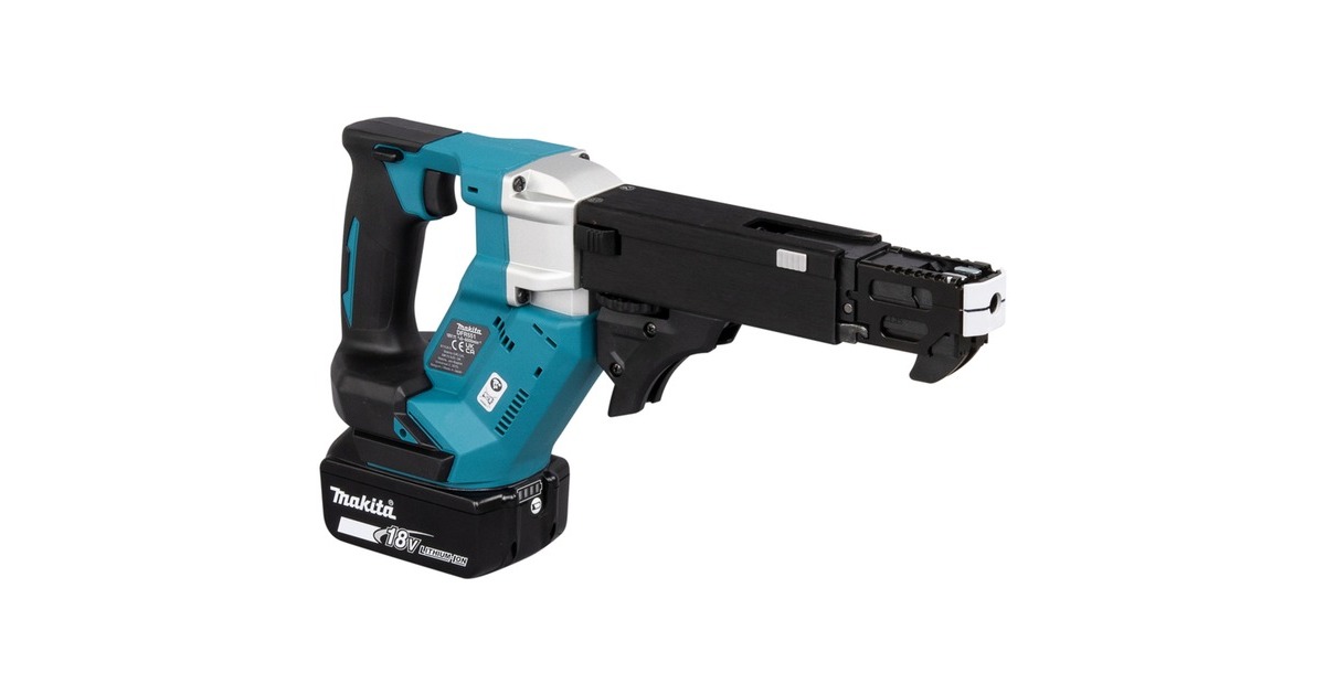 Makita Akku-Magazinschrauber DFR551Z, 18Volt(schwarz/blau, ohne Akku und Ladegerät)