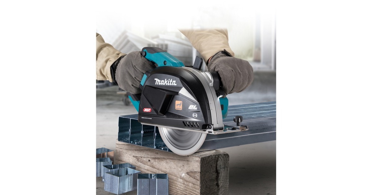 Makita Akku-Metallhandkreissäge CS002GZ XGT, 40Volt(blau/schwarz, ohne Akku und Ladegerät)