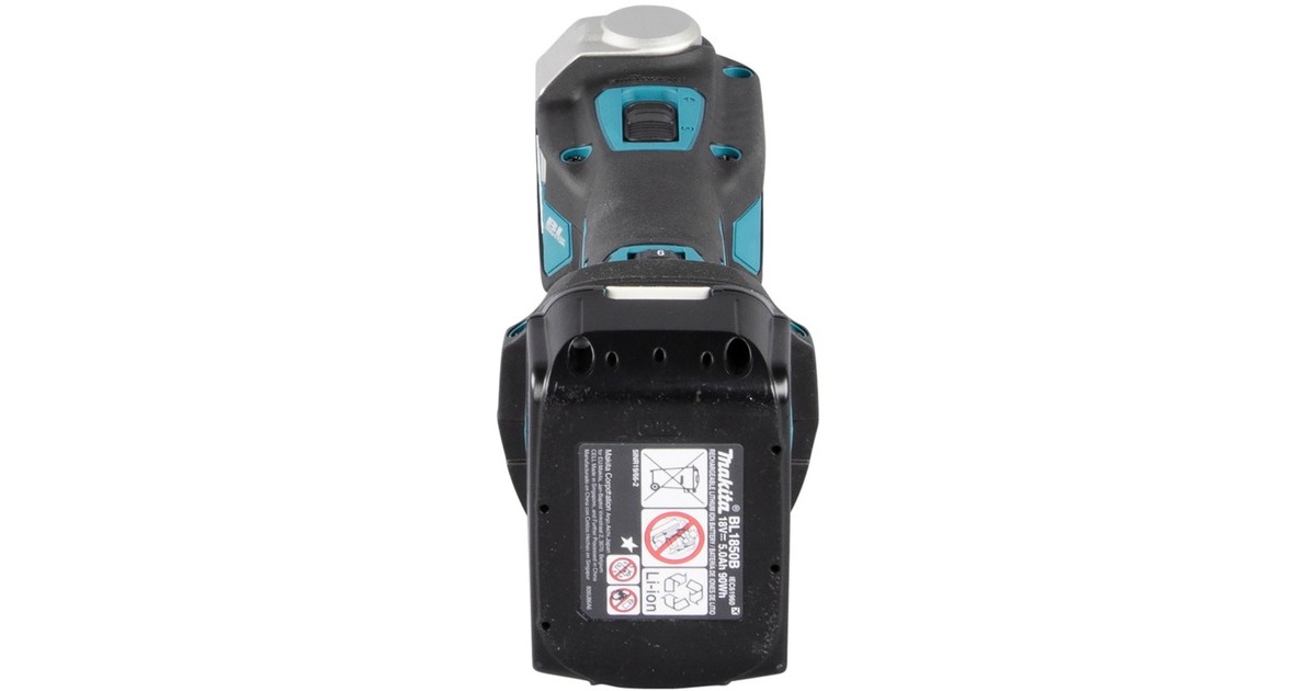 Makita Akku-Multifunktions-Werkzeug DTM52ZJX2, 18Volt + 33-teiliges Zubehör(blau/schwarz, ohne Akku und Ladegerät)