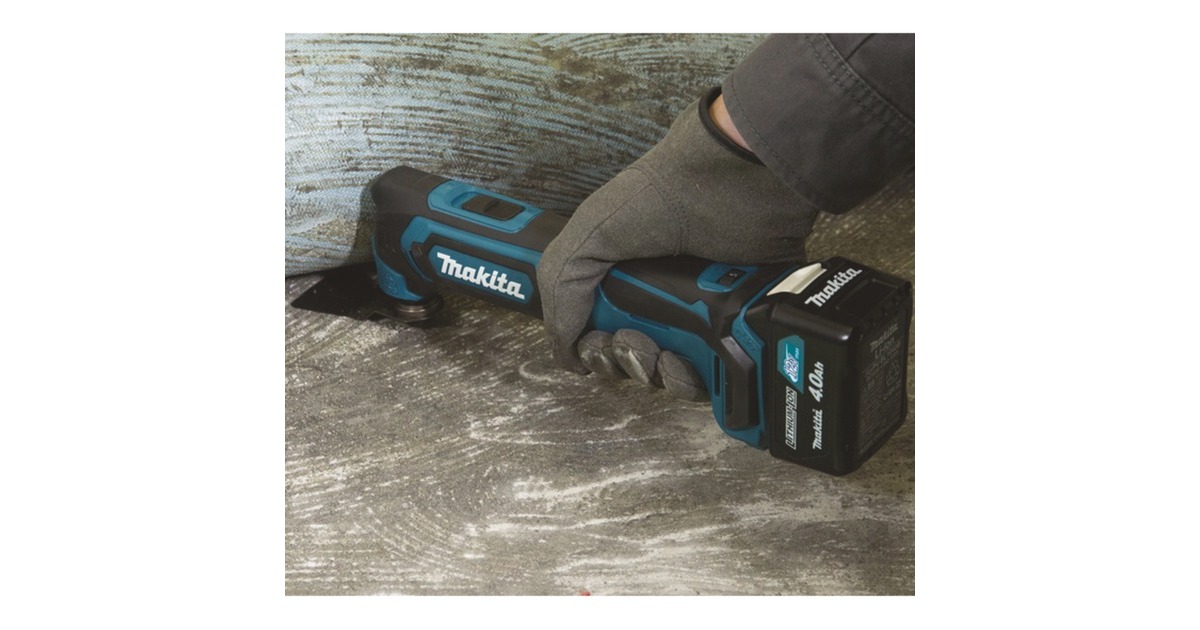 Makita Akku-Multifunktions-Werkzeug TM30DZ, 12Volt(blau/schwarz, ohne Akku und Ladegerät)