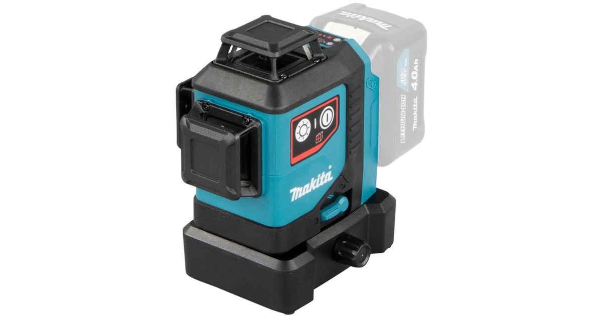 Makita Akku-Multilinienlaser SK700DZ, 12Volt, Kreuzlinienlaser(schwarz/blau, rote Laserlinien, ohne Akku und Ladegerät)