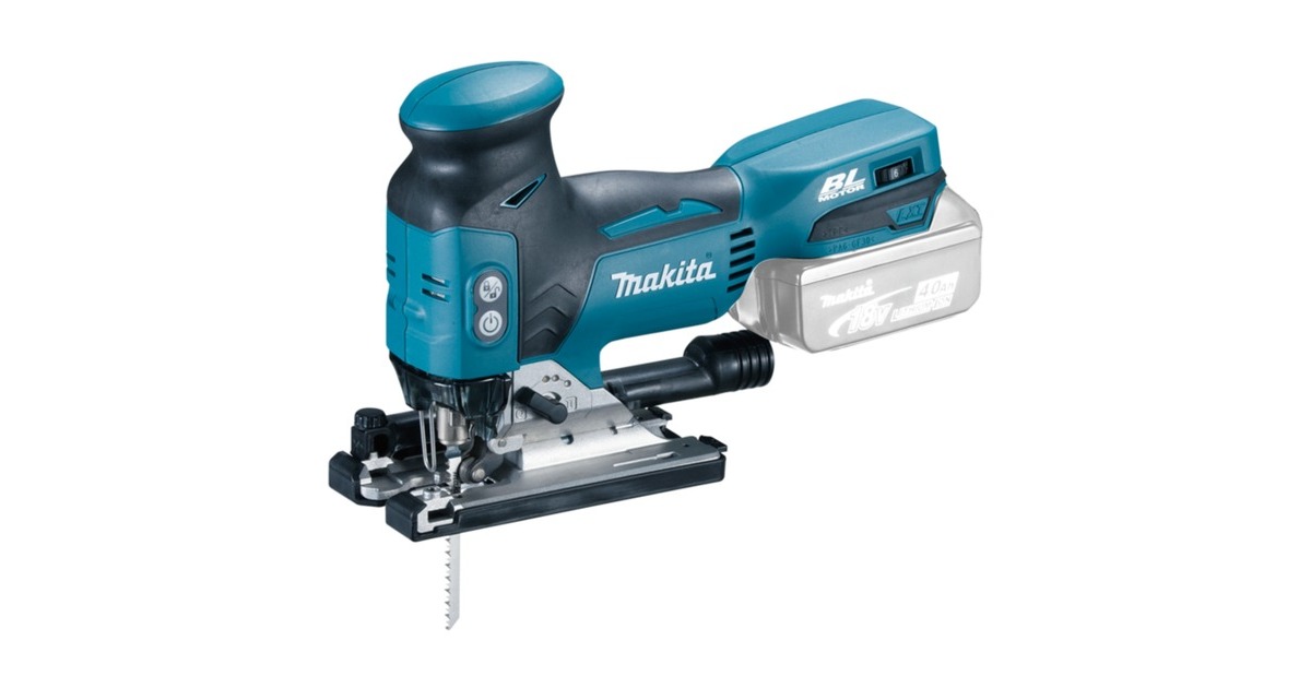 Makita Akku-Pendelhub-Stichsäge DJV181Z, 18Volt(blau/schwarz, ohne Akku und Ladegerät)