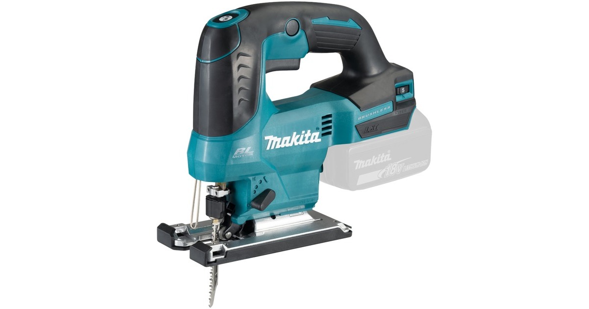 Makita Akku-Pendelhub-Sticksäge DJV184Z, 18Volt, Stichsäge(blau/schwarz, ohne Akku und Ladegerät)
