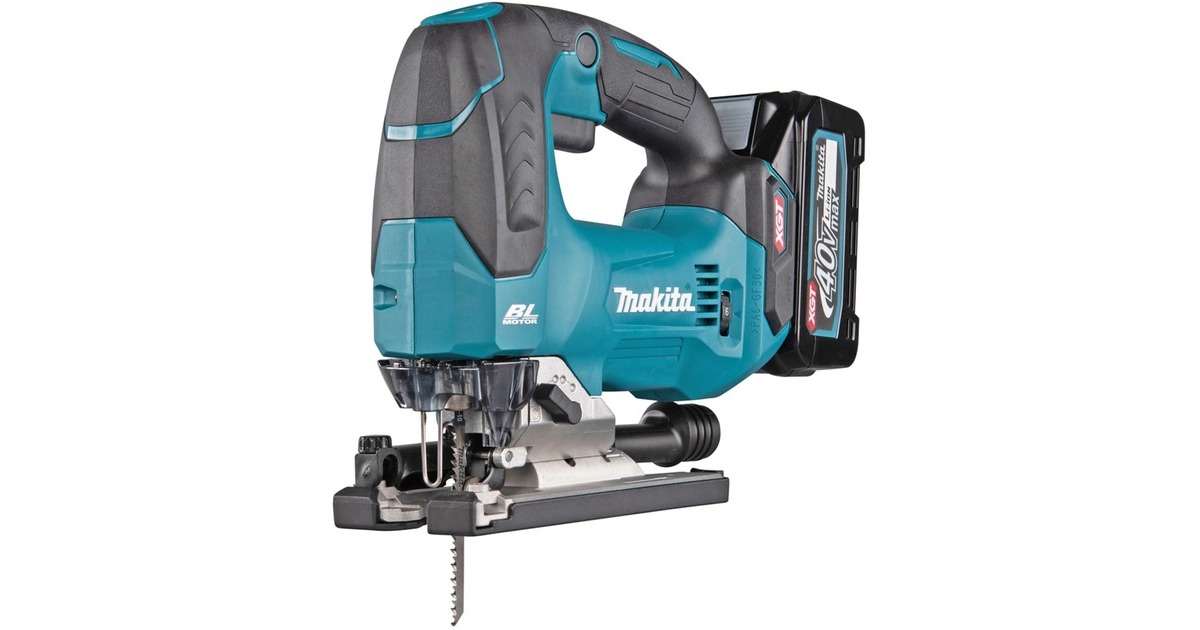 Makita Akku-Pendelhubstichsäge JV002GZ XGT, 40Volt(blau/schwarz, ohne Akku und Ladegerät)