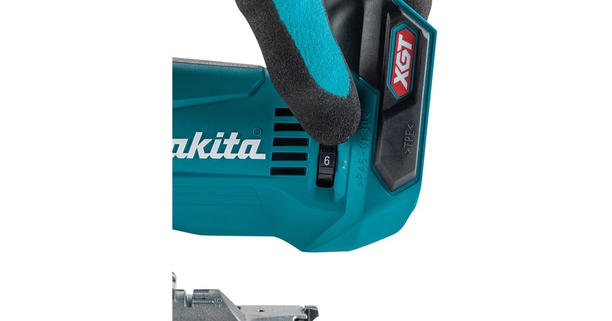 Makita Akku-Pendelhubstichsäge JV002GZ XGT, 40Volt(blau/schwarz, ohne Akku und Ladegerät)