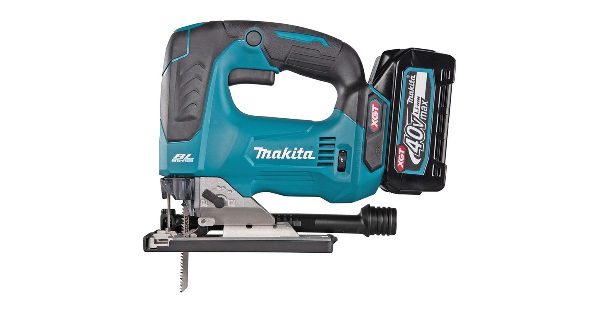 Makita Akku-Pendelhubstichsäge JV002GZ XGT, 40Volt(blau/schwarz, ohne Akku und Ladegerät)