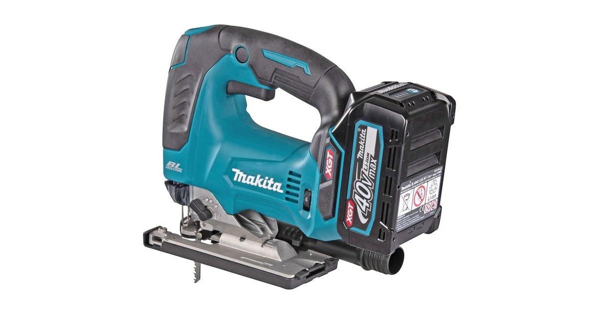 Makita Akku-Pendelhubstichsäge JV002GZ XGT, 40Volt(blau/schwarz, ohne Akku und Ladegerät)
