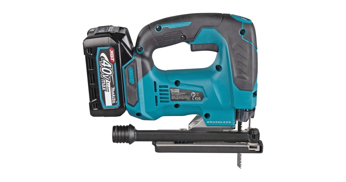 Makita Akku-Pendelhubstichsäge JV002GZ XGT, 40Volt(blau/schwarz, ohne Akku und Ladegerät)