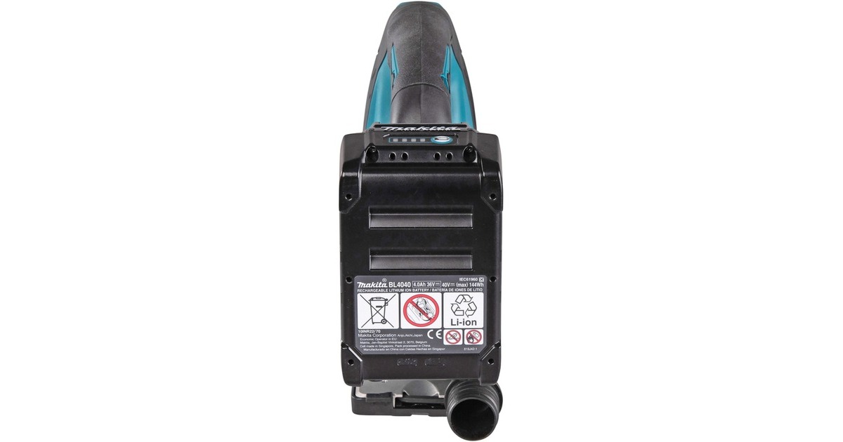 Makita Akku-Pendelhubstichsäge JV002GZ XGT, 40Volt(blau/schwarz, ohne Akku und Ladegerät)