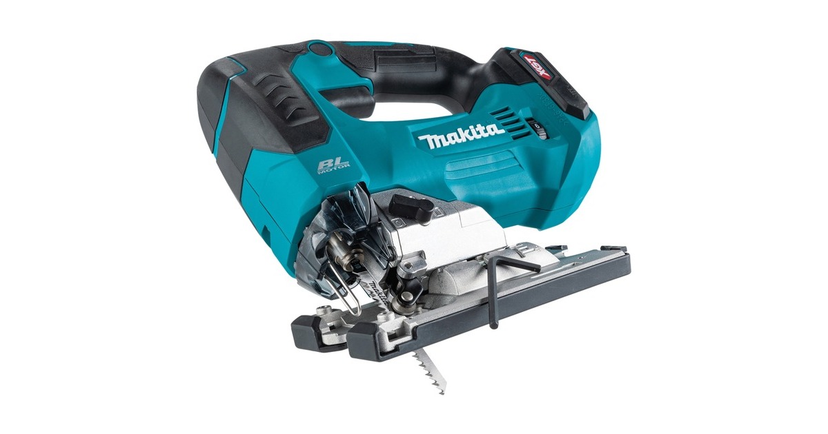 Makita Akku-Pendelhubstichsäge JV002GZ XGT, 40Volt(blau/schwarz, ohne Akku und Ladegerät)
