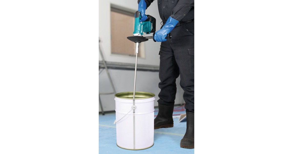 Makita Akku-Rührgerät DUT130Z, 18Volt, Rührwerk(schwarz/blau, ohne Akku und Ladegerät)