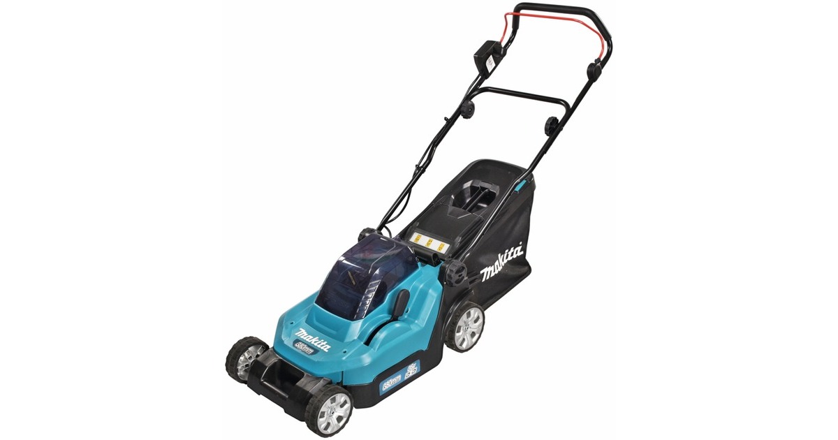 Makita Akku-Rasenmäher DLM382Z, 36Volt (2x18Volt)(blau/schwarz, ohne Akku und Ladegerät) Makita Akku-Rasenmäher DLM382Z, 36Volt (2x18Volt)(blau/schwarz, ohne Akku und Ladegerät)